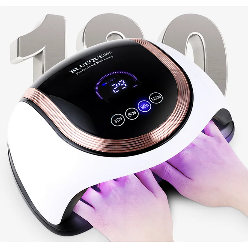 Blueque 4 timer 42beads 168w uv led nail lamp
