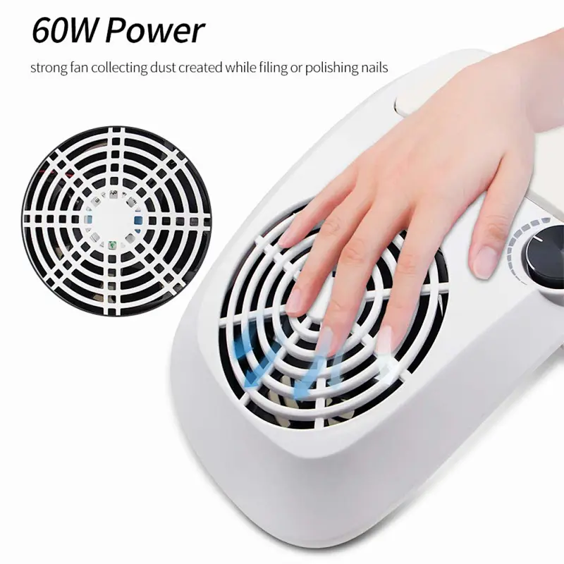 Portable Nail Vacuum Cleaner Nail Beauty Salon