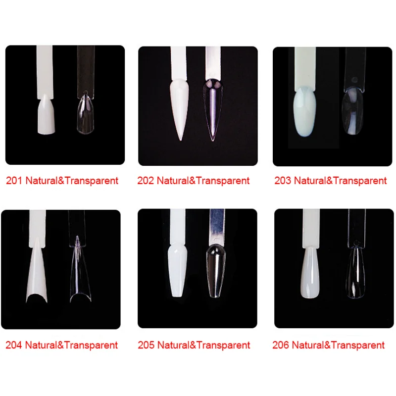 Nail Tips Display Nail Swatches Color Card