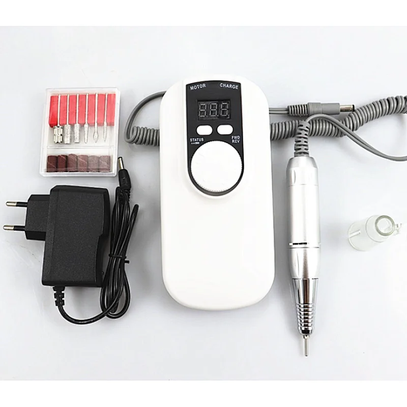 35000rpm portable rechargeable nail drill