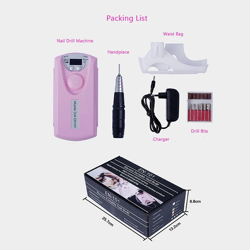 Nail Drill Salon Electrical Manicure Machine