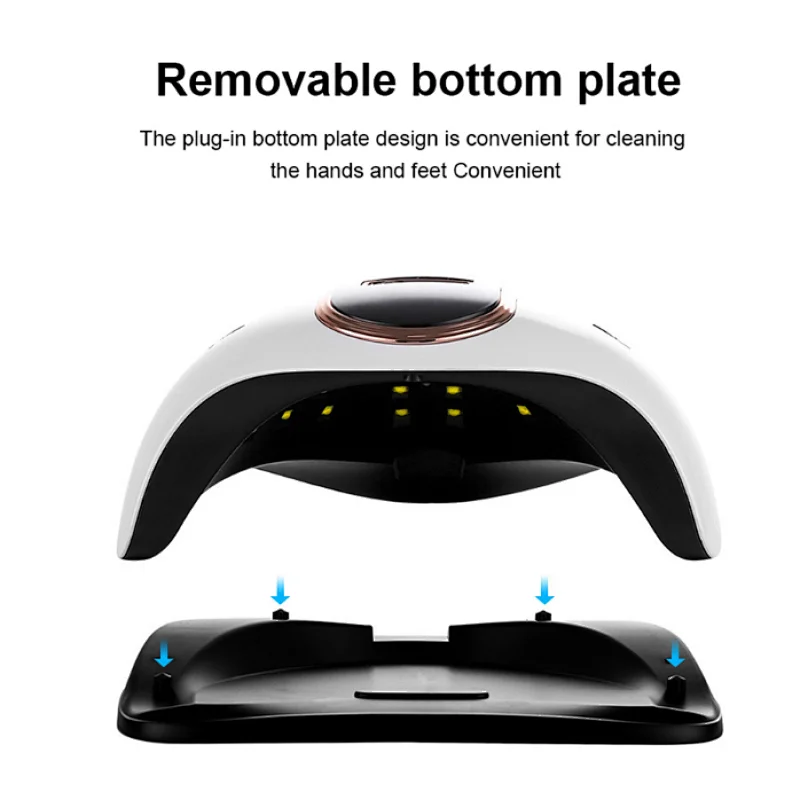 Blueque 168w 42beads professional uv led nail lamp