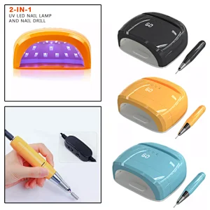 3 in 1 Cordless UV LED nail lamp nails dryer