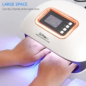 72W portable sunuv led lamp for nails professional