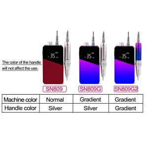 Rechargeable Cordless Efile Electric Nail File Machine