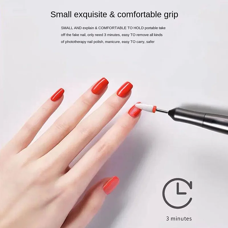 USB portable rechargeable nail polish tool for nail salons