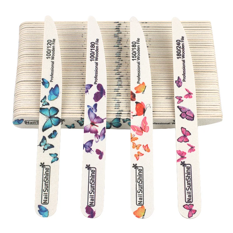 Disposable Manicure Mini Wood Nail File