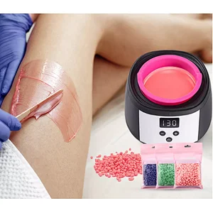 portable wax heater silicone pot waxing for hair removal