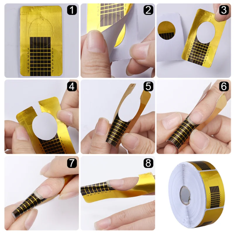 Golden U Shape Foil Disposable Private Label