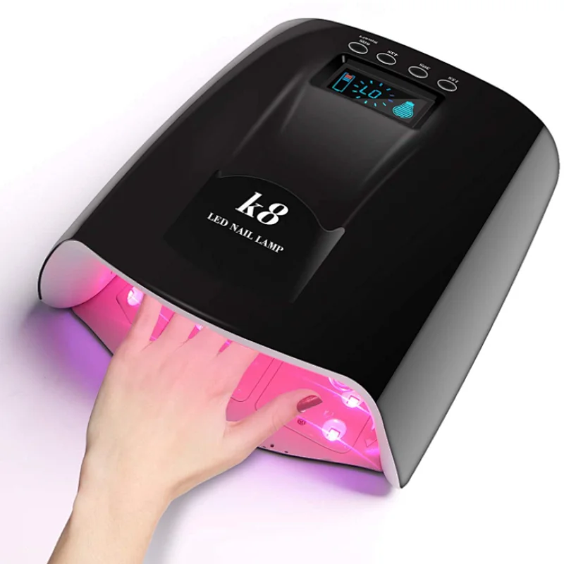 rechargeable 60w 4 timer wireless uv lamp for nail