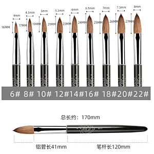 Acrylic Nail Brush for Acrylic Nails Art