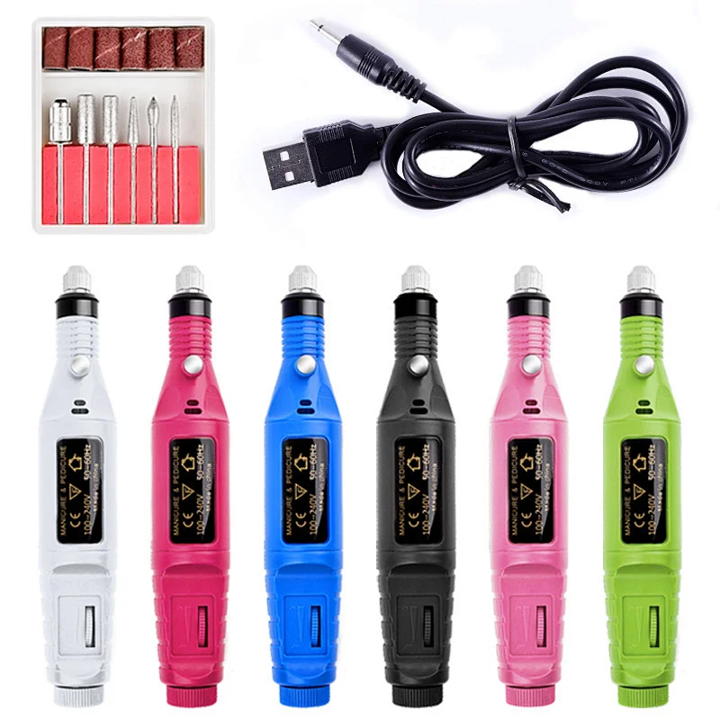 Pen Nail Drill Manicure Pedicure Tools