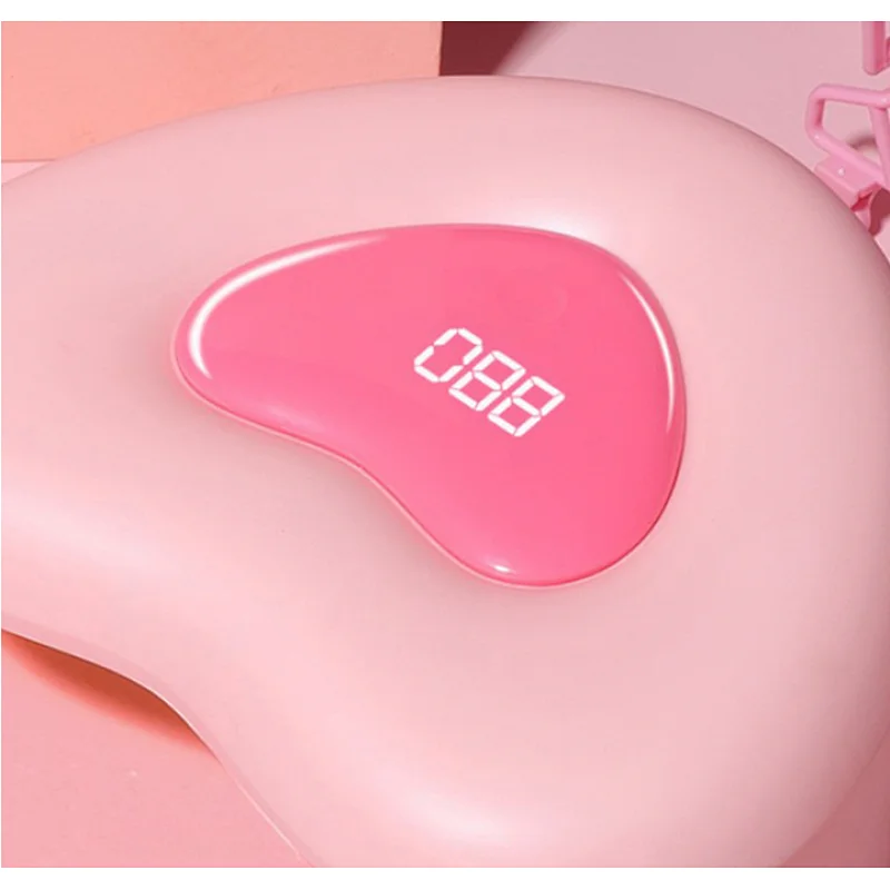 high-power professional hearted shaped nail uv lamp