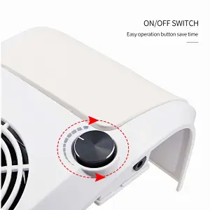 Portable Nail Vacuum Cleaner Nail Beauty Salon