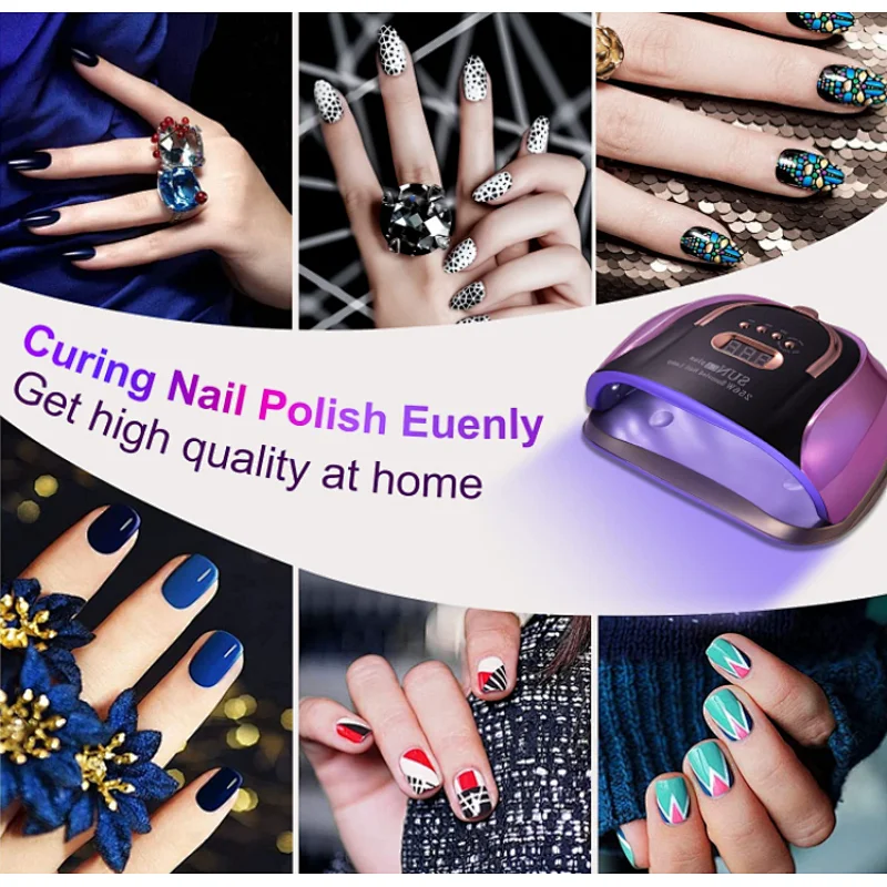 manicure light uv led curing nail lamp