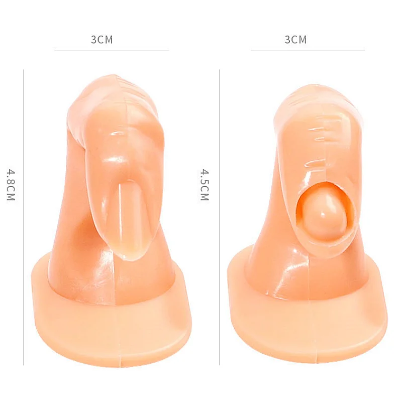 Small Tiny Durable Plastic Finger With Tips