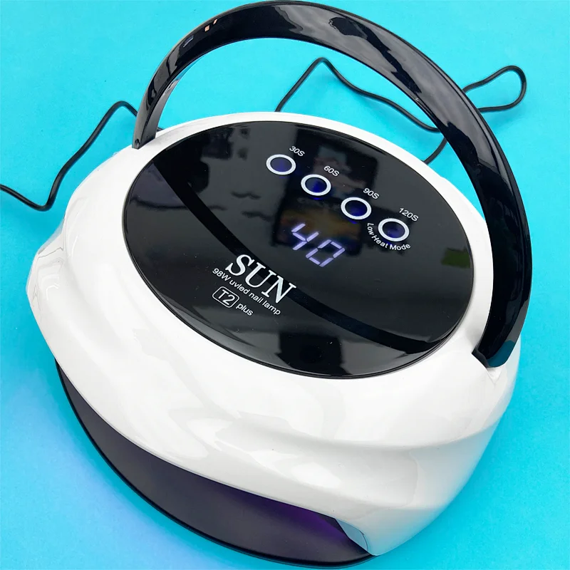 98w red light professional nail drying uv lamp