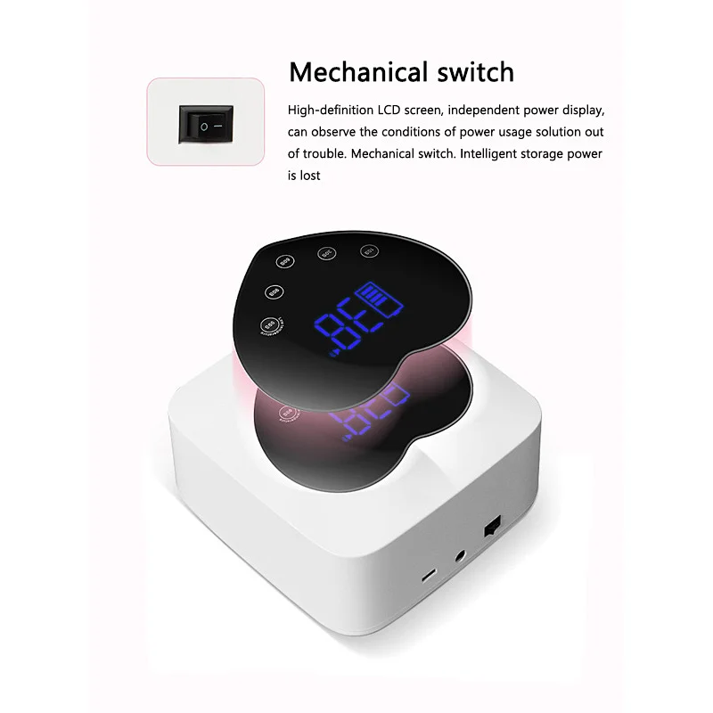 nail lamp sun uv led wireless rechargeable manicure tool