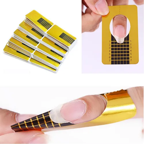 Golden U Shape Foil Disposable Private Label