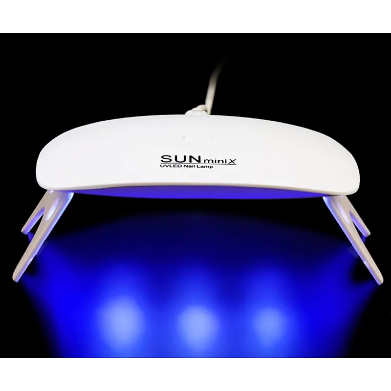 mini 6w 2 timer nail dryer machine sun uv lamp