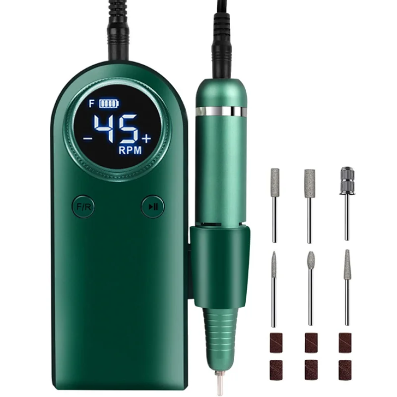 rechargeable 45000rpm professional nail drill machine