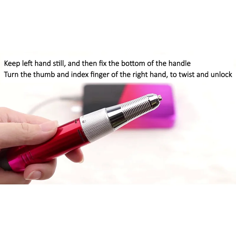 Rechargeable Cordless Efile Electric Nail File Machine