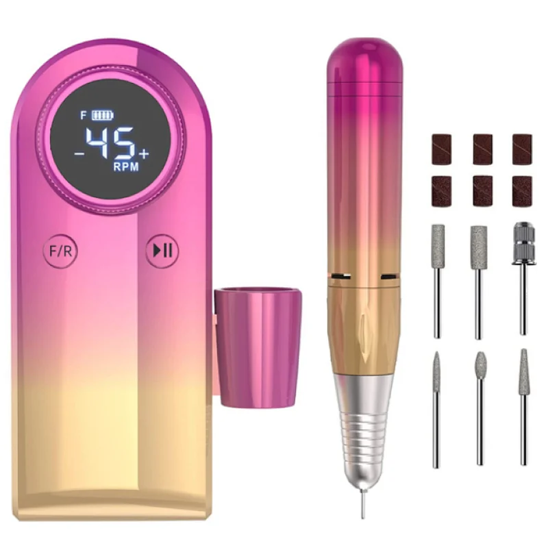 rechargeable 45000rpm professional nail drill machine