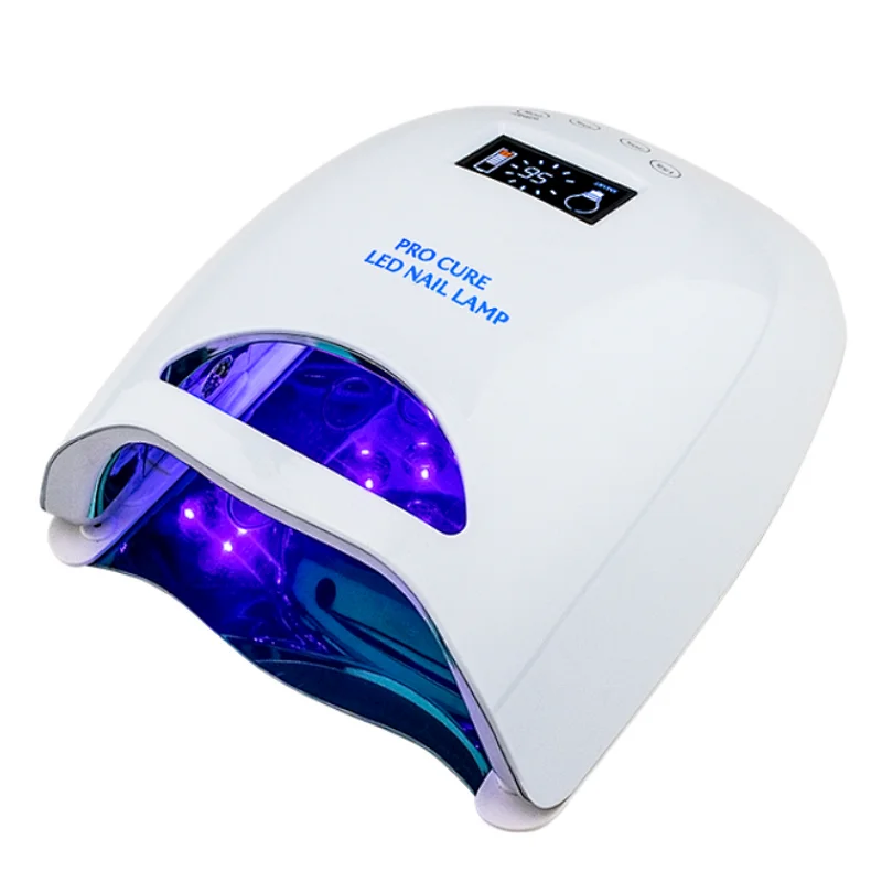 cordless nail drying lamp 48w 4 timer handheld