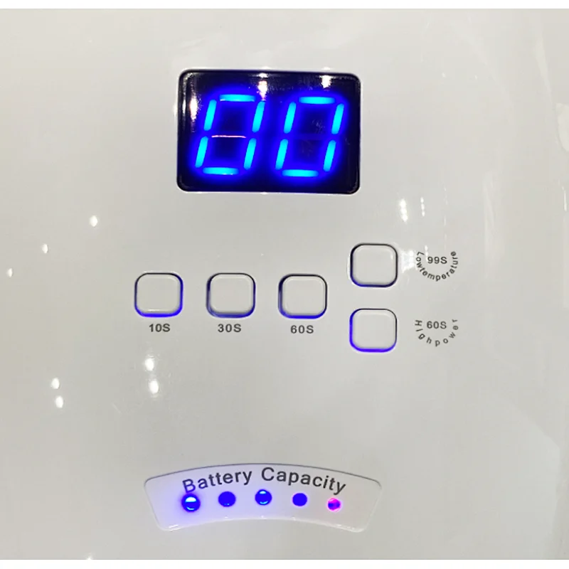 nail drying rechargeable 4 timer 66w uv lamp