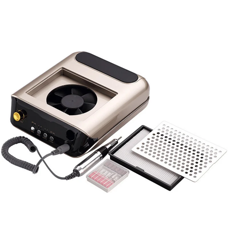 2 in 1 Nail Drill Machine nail dust collector vacuum cleaner