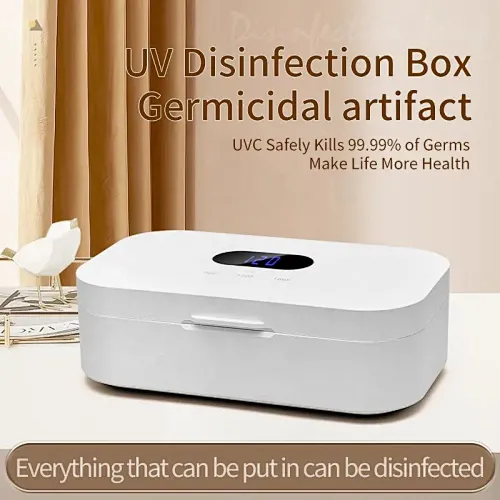 Nail Tools Disinfection Box Sterilization Beauty 3 Timer