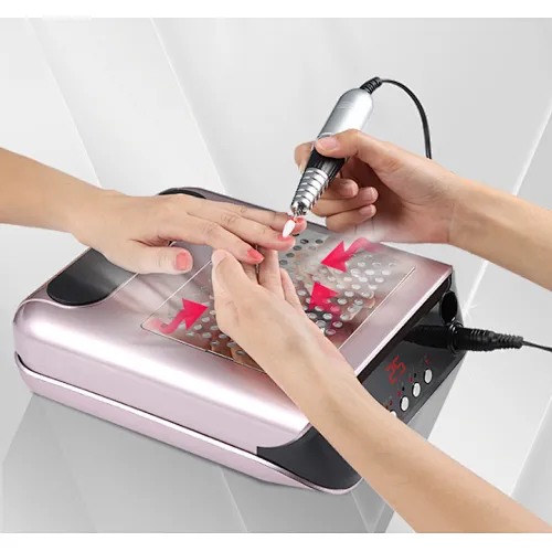 2 in 1 Nail Drill Machine nail dust collector vacuum cleaner