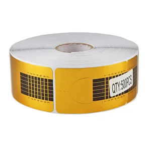 Golden U Shape Foil Disposable Private Label