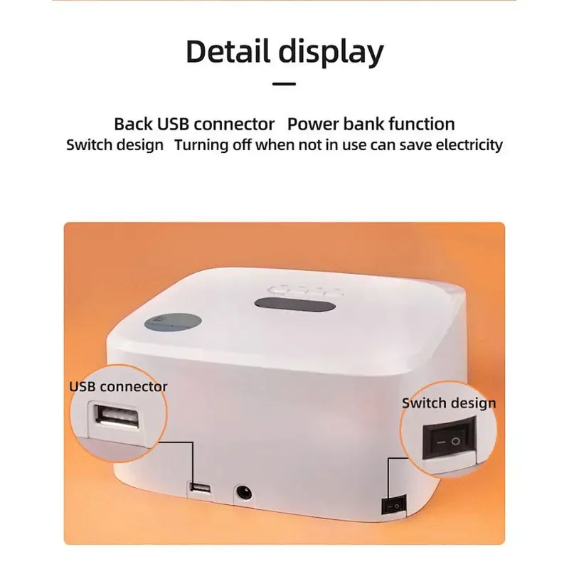 electric manicure salon professional LED UV nail lamp