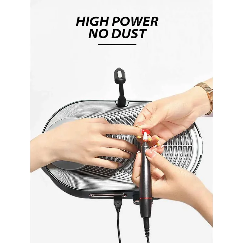 Functional Nail Dust Collector Vacuum Nail Polish Tool