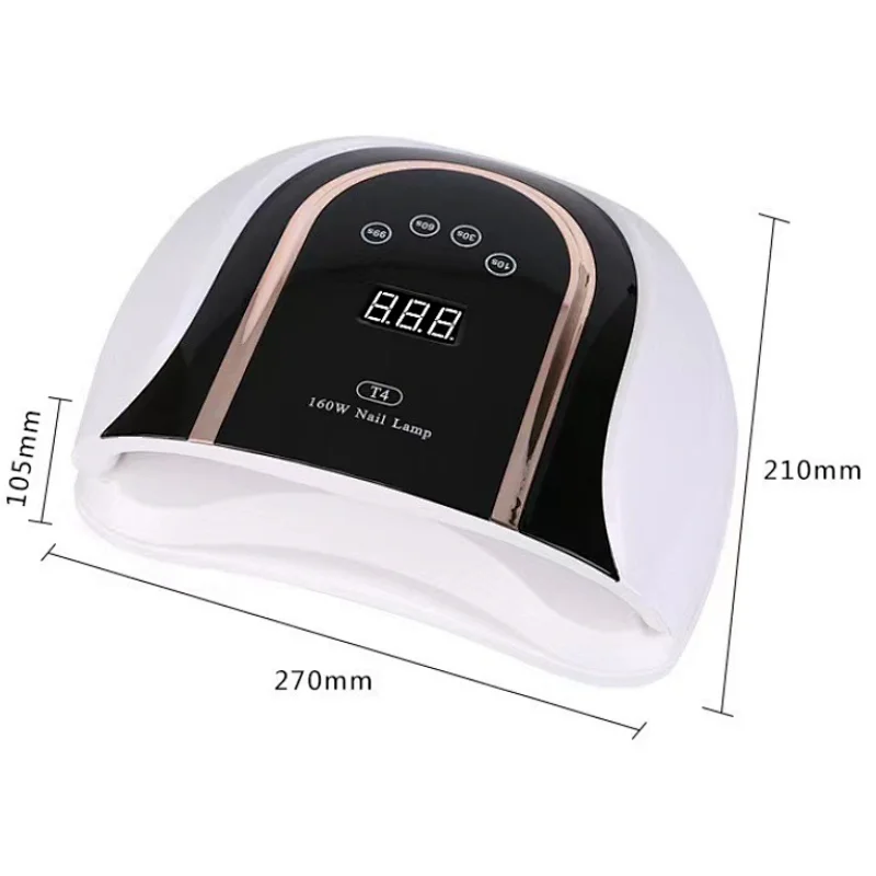 160w 54beads 4 timer sun mini nail lamp