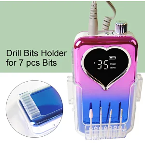 Portable Desktop Nail Drill Machine 35000 rpm