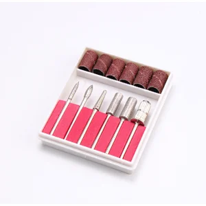 Grinding Head Sabd Ring 6pcs Set For Nail Drill
