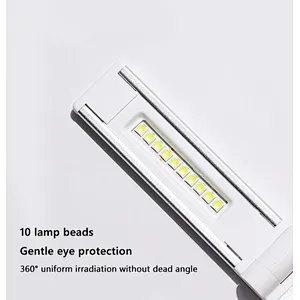 new portable foldable led uv lamp for nails dryer