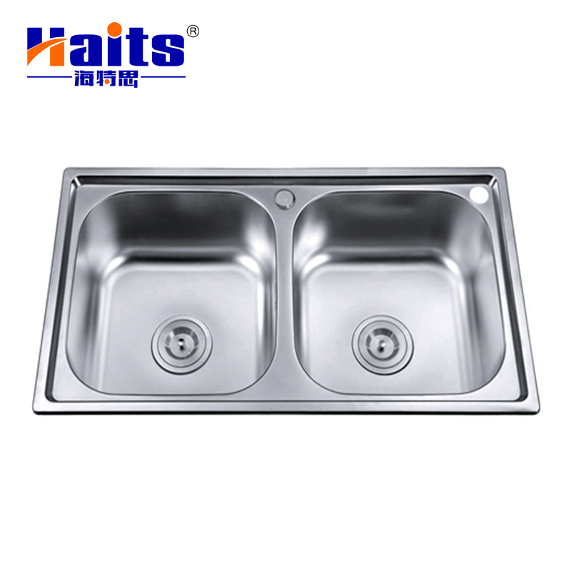HT-17. N022 Factory Single Hole Stainless Steel Kitchen Sink With Wash Board