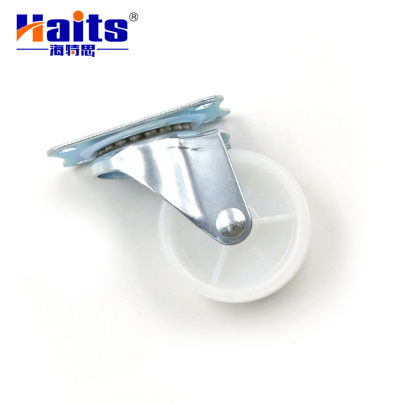 furniture caster wheel with plate