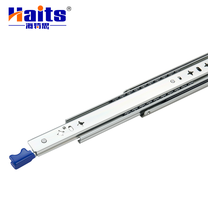 HT-01.042E High Quality 53 mm Stainless Steel Drawer Slides Load Bearing Full Extension Heavy Duty Slides Ball Bearing Drawer Slide Rails