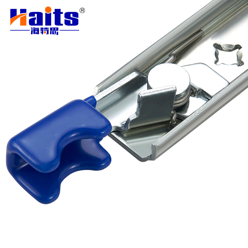 HT-01.042E High Quality 53 mm Stainless Steel Drawer Slides Load Bearing Full Extension Heavy Duty Slides Ball Bearing Drawer Slide Rails