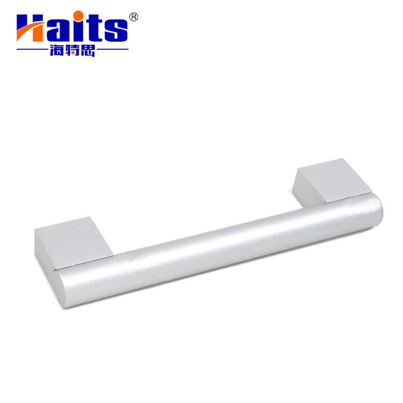 HT-11-ALU-097 Top Quality Wholesale Aluminum Door Handle For Kitchen Cabinet Pull Out Aluminum Alloy Handle Closet Straight Handle