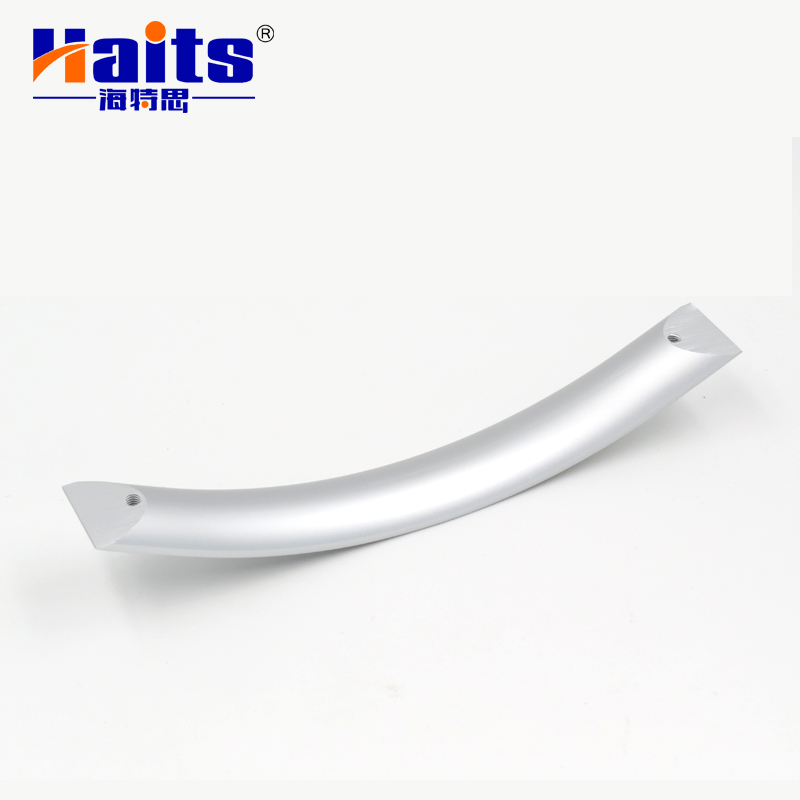 HT-11-ALU-069 Furniture Pull Aluminium Door Handle Modern Style Cabinet Handle Aluminium Sliding Window Handle