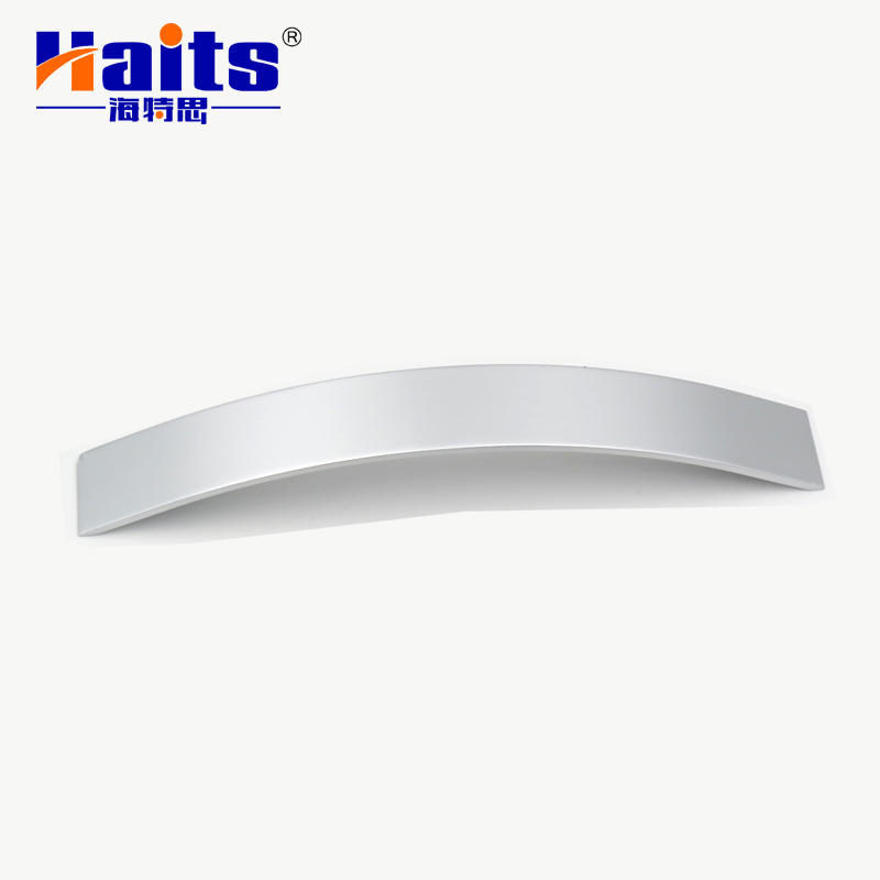 HT-11-ALU-069 Furniture Pull Aluminium Door Handle Modern Style Cabinet Handle Aluminium Sliding Window Handle