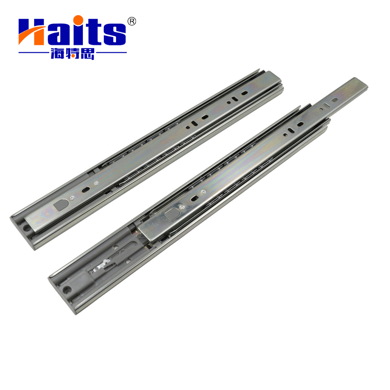 HT-01.018A 45mm 3 fold push open soft close ball bearing slide