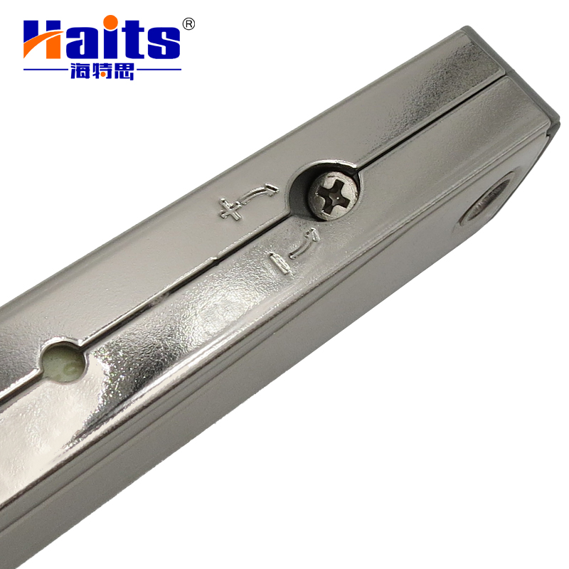 HT-05.063B Furniture Hardware Heavy Duty Cabinet Support In Right Angle Lift Cabinet Support Lift System Support Flap Stay