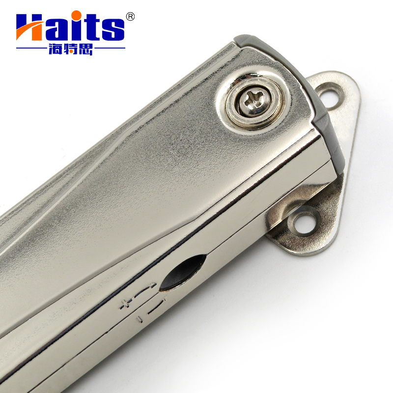 HT-05.063B Furniture Hardware Heavy Duty Cabinet Support In Right Angle Lift Cabinet Support Lift System Support Flap Stay
