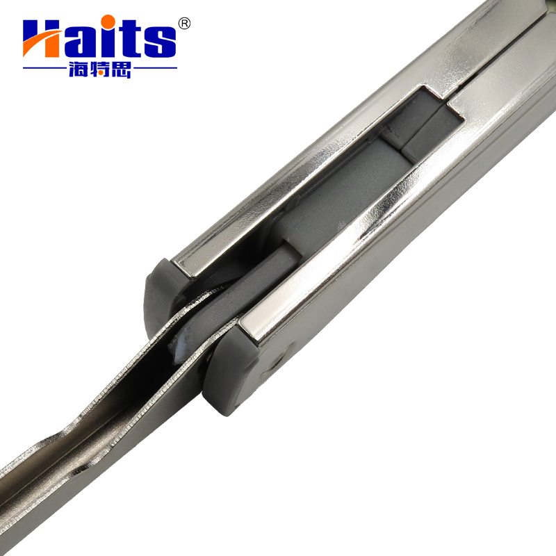 HT-05.063B Furniture Hardware Heavy Duty Cabinet Support In Right Angle Lift Cabinet Support Lift System Support Flap Stay